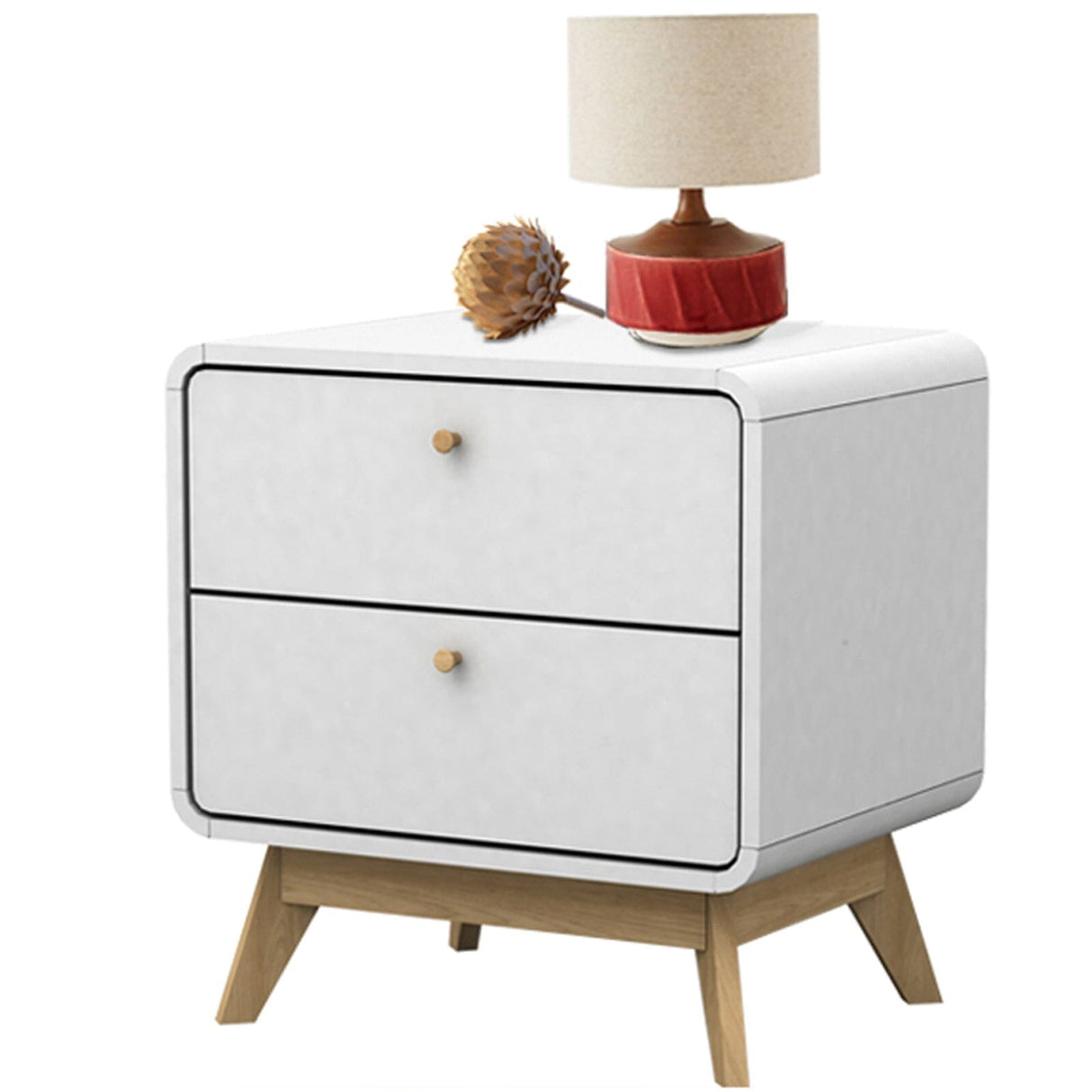 LOFT24 Cassie Nightstand - White