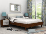 LOFT24 Cassie Nightstand - Walnut & White