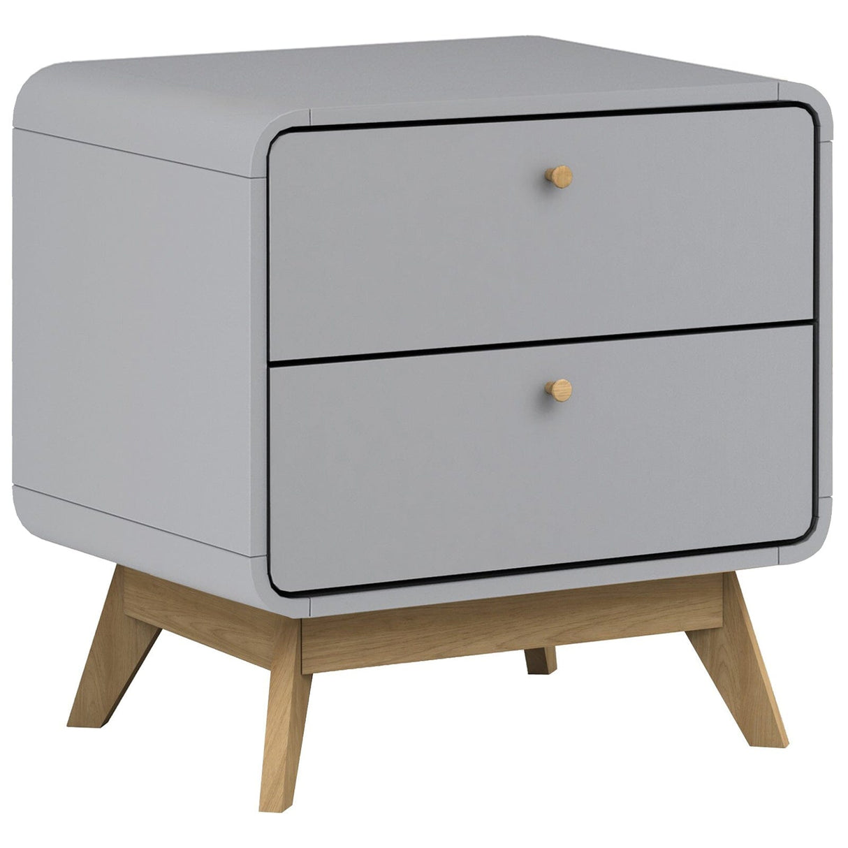 LOFT24 Cassie Nightstand - Grey