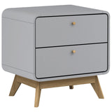 LOFT24 Cassie Nightstand - Grey