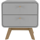 LOFT24 Cassie Nightstand - Grey