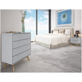 LOFT24 Cassie Nightstand - Grey