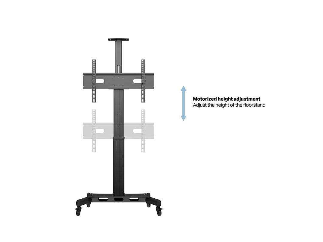 Multibrackets M Motorized Public Floorstand Single Pillar 170 HD