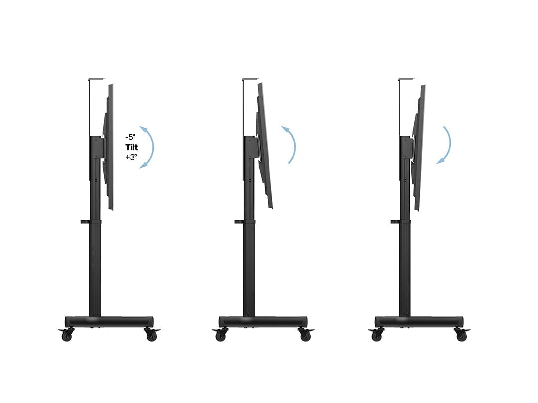Multibrackets M Motorized Public Floorstand Single Pillar 170 HD