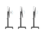Multibrackets M Motorized Public Floorstand Single Pillar 170 HD