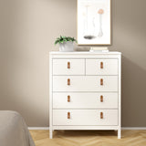 Furniture To Go Barcelona Chest 3+2 Drawers in White