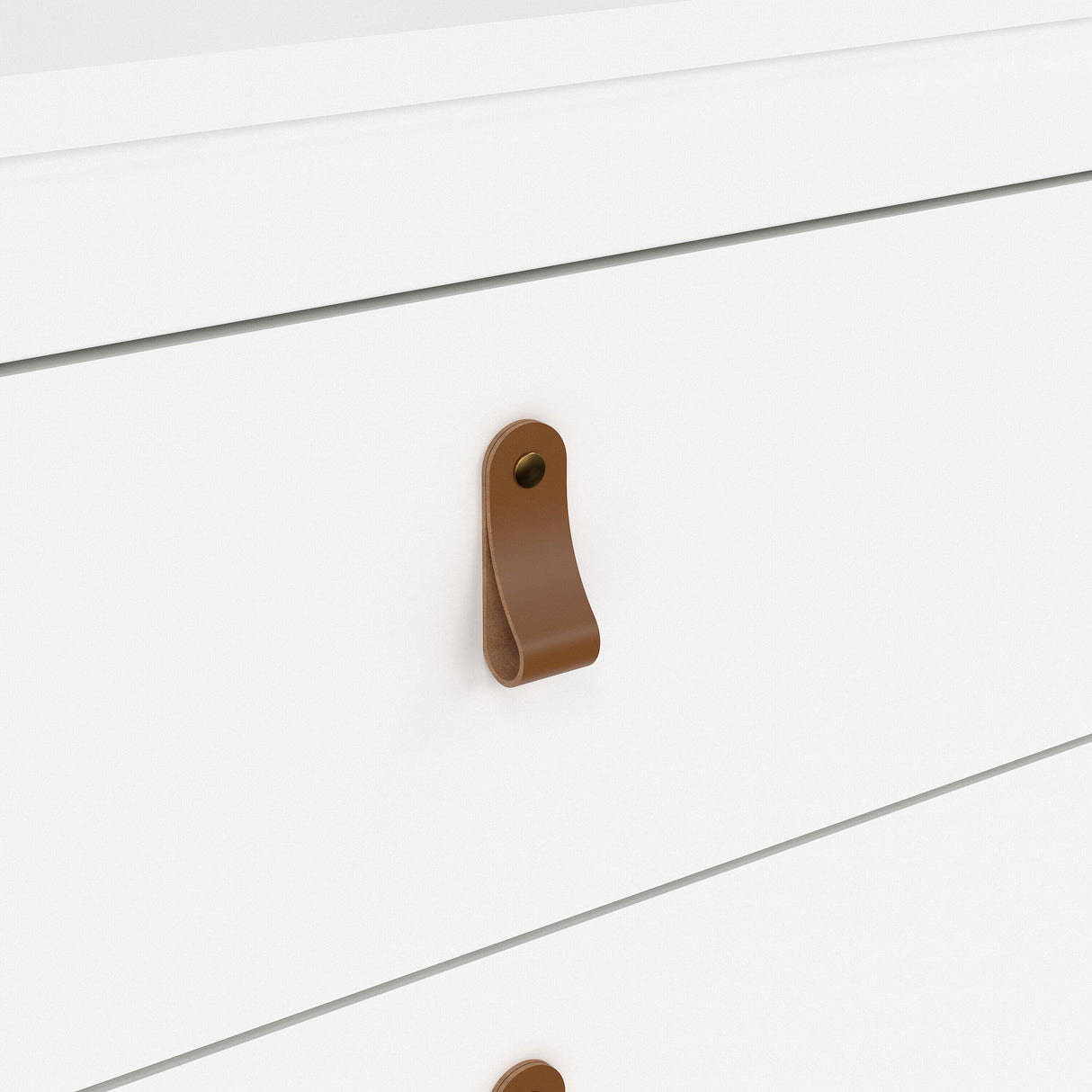 Furniture To Go Barcelona Chest 3 Drawers in White