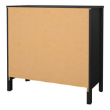 Furniture To Go Barcelona Chest 3 Drawers in Matt Black