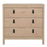 Furniture To Go Barcelona Chest 3 Drawers in Jackson Hickory Oak