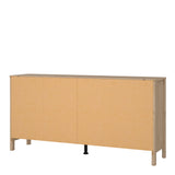 Furniture To Go Barcelona Double Dresser 4+4 Drawers in Jackson Hickory Oak