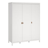 Furniture To Go Barcelona Wardrobe with 3 Doors in White