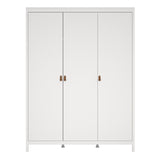 Furniture To Go Barcelona Wardrobe with 3 Doors in White