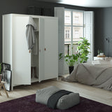 Furniture To Go Barcelona Wardrobe with 3 Doors in White