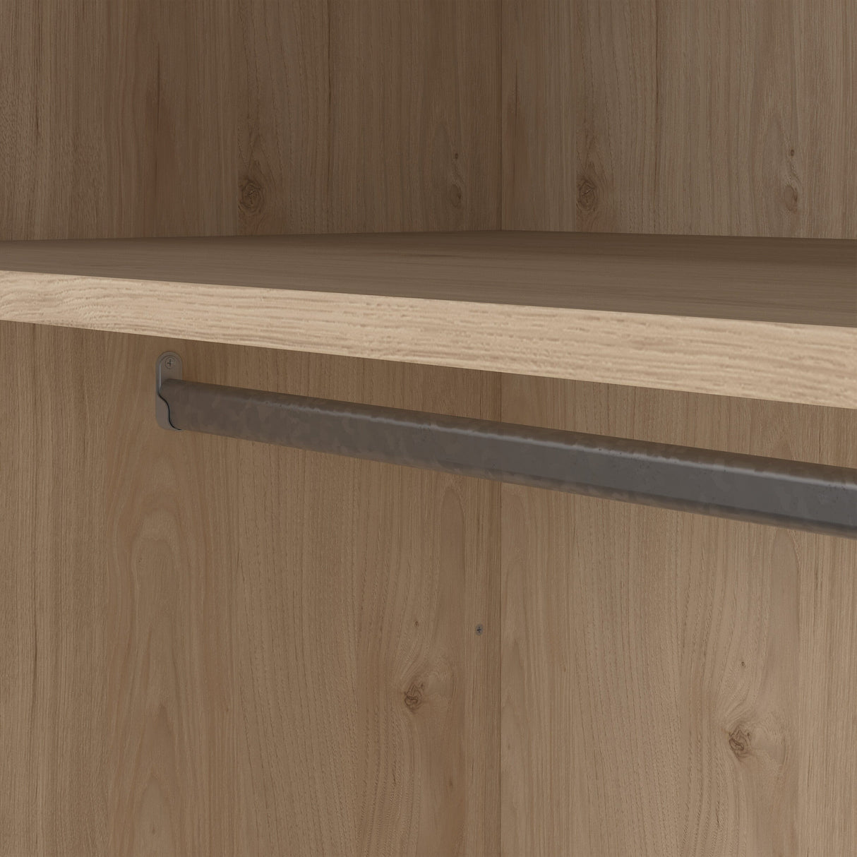 Furniture To Go Barcelona Wardrobe with 3 Doors in Jackson Hickory Oak