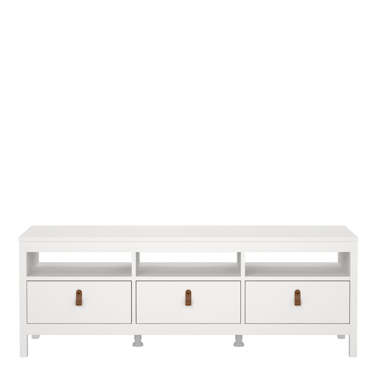 Furniture To Go Barcelona Tv Unit 3 Drawers in White