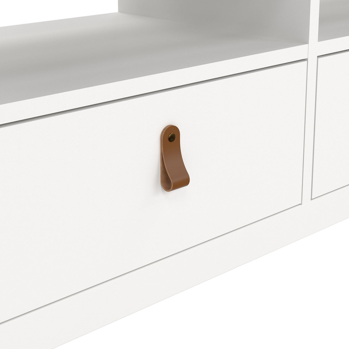 Furniture To Go Barcelona Tv Unit 3 Drawers in White