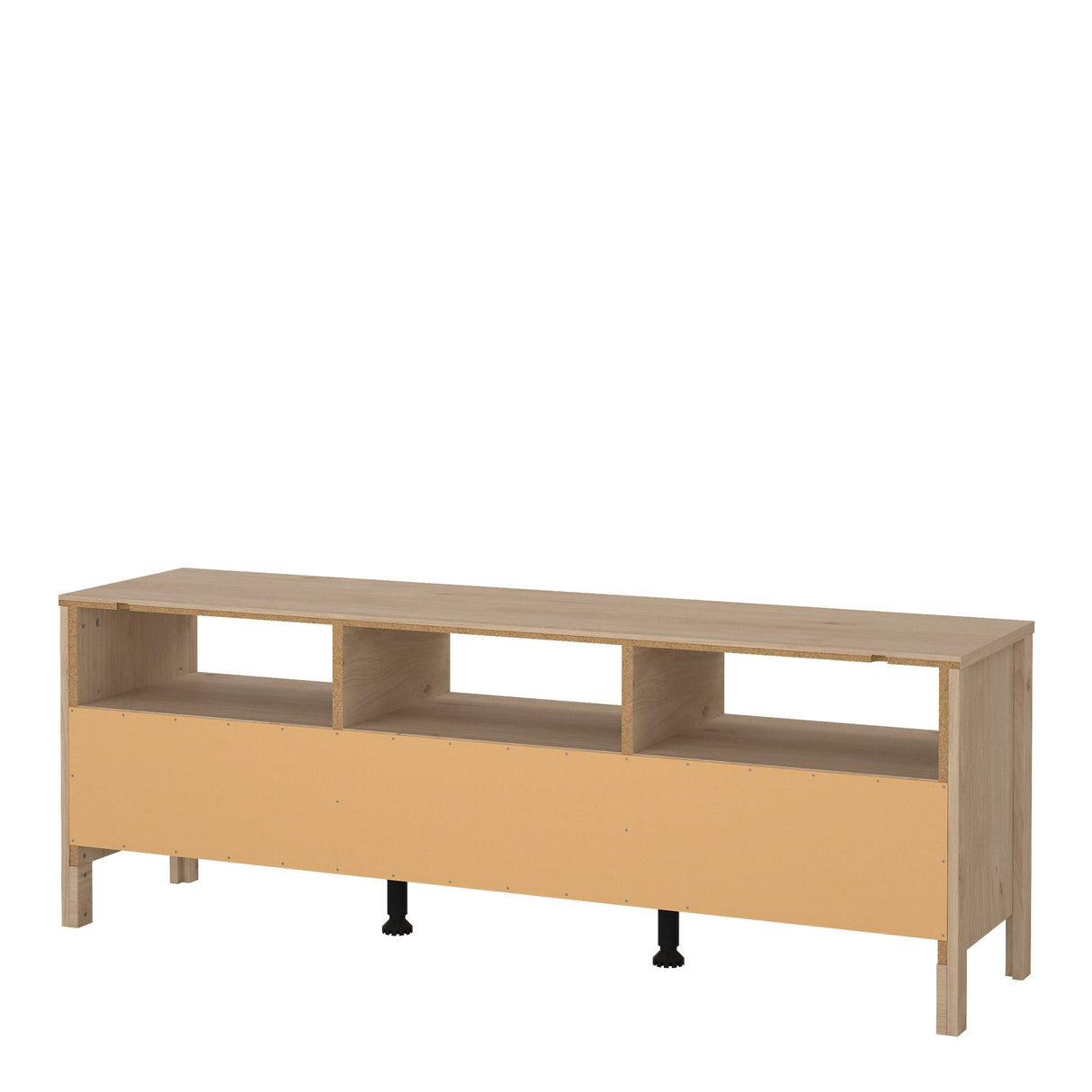 Furniture To Go Barcelona TV-Unit 3 Drawers in Jackson Hickory Oak
