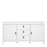 Furniture To Go Barcelona Sideboard 2 Doors 3 Drawers in White