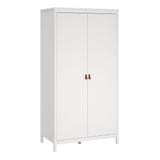 Furniture To Go Barcelona Wardrobe with 2 Doors in White