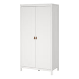 Furniture To Go Barcelona Wardrobe with 2 Doors in White