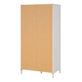 Furniture To Go Barcelona Wardrobe with 2 Doors in White