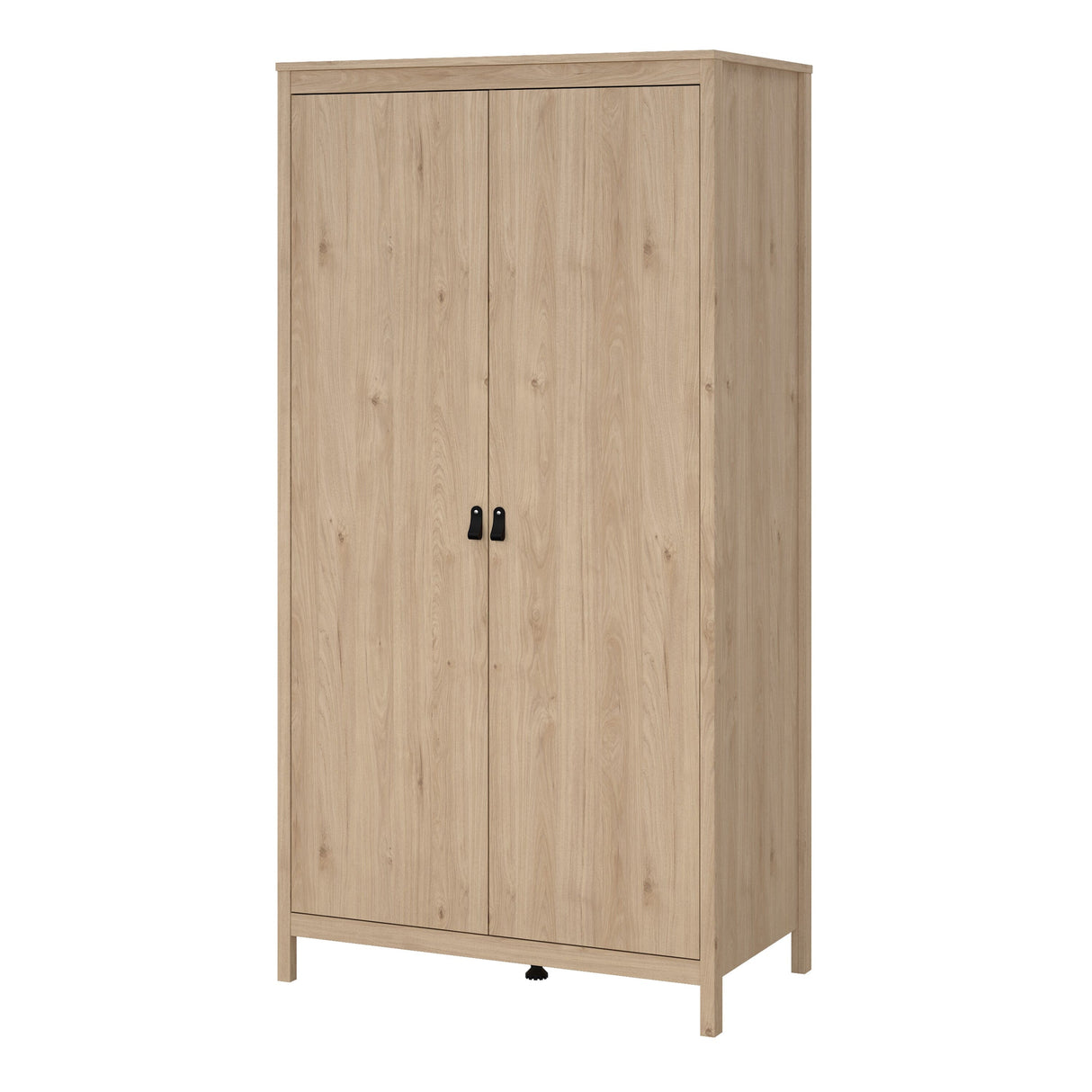 Furniture To Go Barcelona Wardrobe with 2 Doors in Jackson Hickory Oak