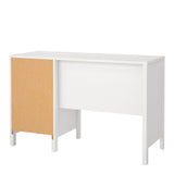Furniture To Go Barcelona Desk 3 Drawers in White