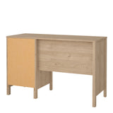 Furniture To Go Barcelona Desk 3 Drawers in Jackson Hickory Oak