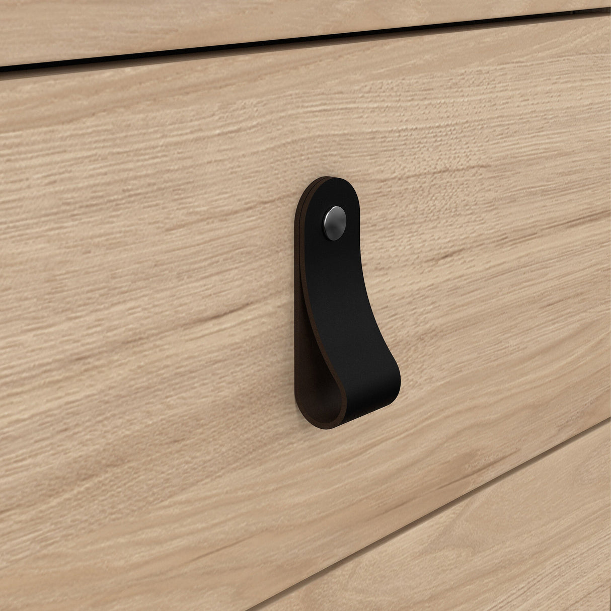 Furniture To Go Barcelona Desk 3 Drawers in Jackson Hickory Oak