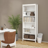 Furniture To Go Barcelona Bookcase in White