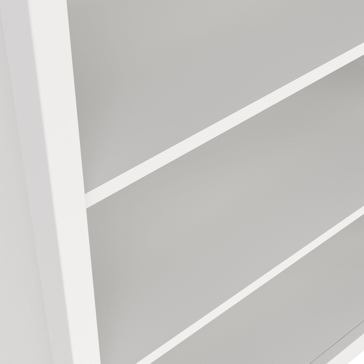 Furniture To Go Barcelona Bookcase in White