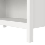 Furniture To Go Barcelona Bookcase in White