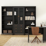 Furniture To Go Barcelona Bookcase in Black