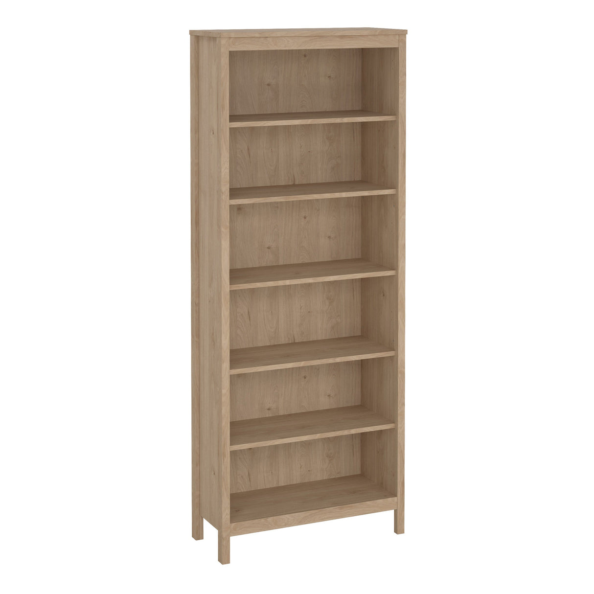 Furniture To Go Barcelona Bookcase in Jackson Hickory Oak
