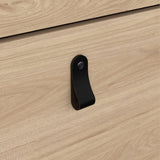 Furniture To Go Barcelona Shoe Cabinet 2 Flap Doors in Jackson Hickory Oak