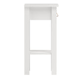 Furniture To Go Barcelona Bedside Table with 1 Drawer in White