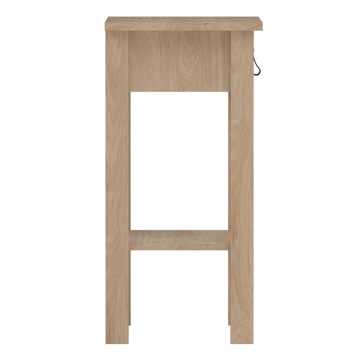 Furniture To Go Barcelona Bedside Table with 1 Drawers in Jackson Hickory Oak