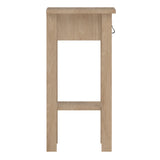 Furniture To Go Barcelona Bedside Table with 1 Drawers in Jackson Hickory Oak