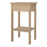 Furniture To Go Barcelona Bedside Table with 1 Drawers in Jackson Hickory Oak
