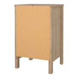 Furniture To Go Barcelona Bedside Table 3 Drawers in Jackson Hickory Oak