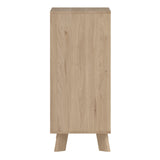 Furniture To Go Ikast Chest 3 Drawers in Jackson Hickory and White