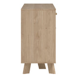 Furniture To Go Ikast Sideboard 4 Doors + 1 Drawer in Jackson Hickory and White
