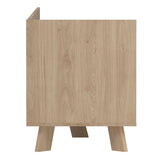 Furniture To Go Ikast TV-unit with 1 Door + 2 Drawers in Jackson Hickory and White