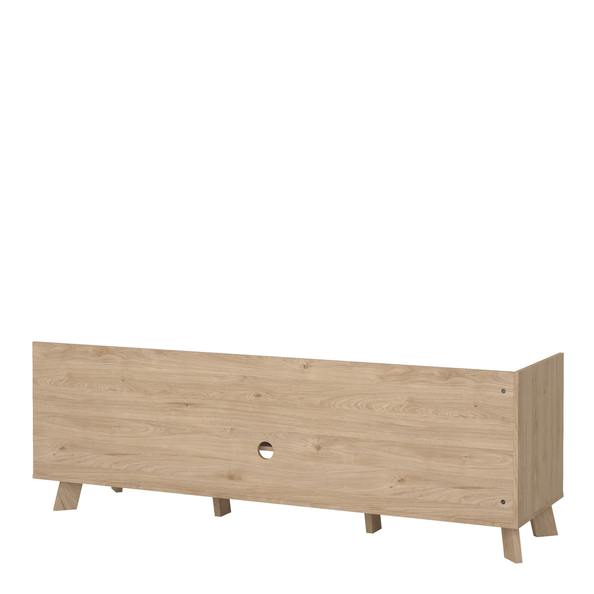 Furniture To Go Ikast TV-unit with 1 Door + 2 Drawers in Jackson Hickory and White