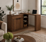 Teknik Revolve Hideaway Walnut Desk - 7700009