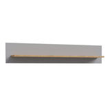 Furniture To Go Bohol 160cm Wall Shelf in Riviera Oak/Grey Oak