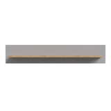 Furniture To Go Bohol 160cm Wall Shelf in Riviera Oak/Grey Oak