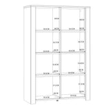 Furniture To Go Bohol 2 Door Display Cabinet in Riviera Oak/Navy