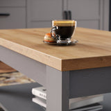 Furniture To Go Bohol Coffee Table in Riviera Oak/Grey Oak