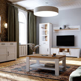 Furniture To Go Bohol Coffee Table in Riviera Oak/White